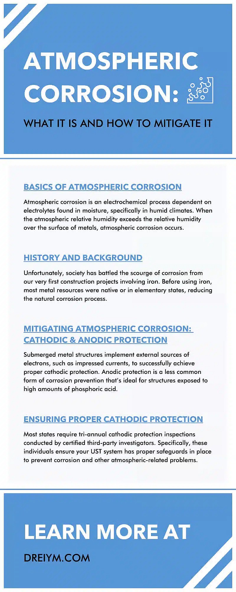 Corrosion atmosphérique : Ce qu'elle est et comment l'atténuer